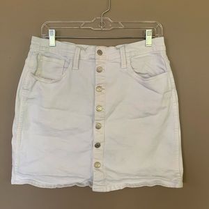 Madewell white denim skirt size 30